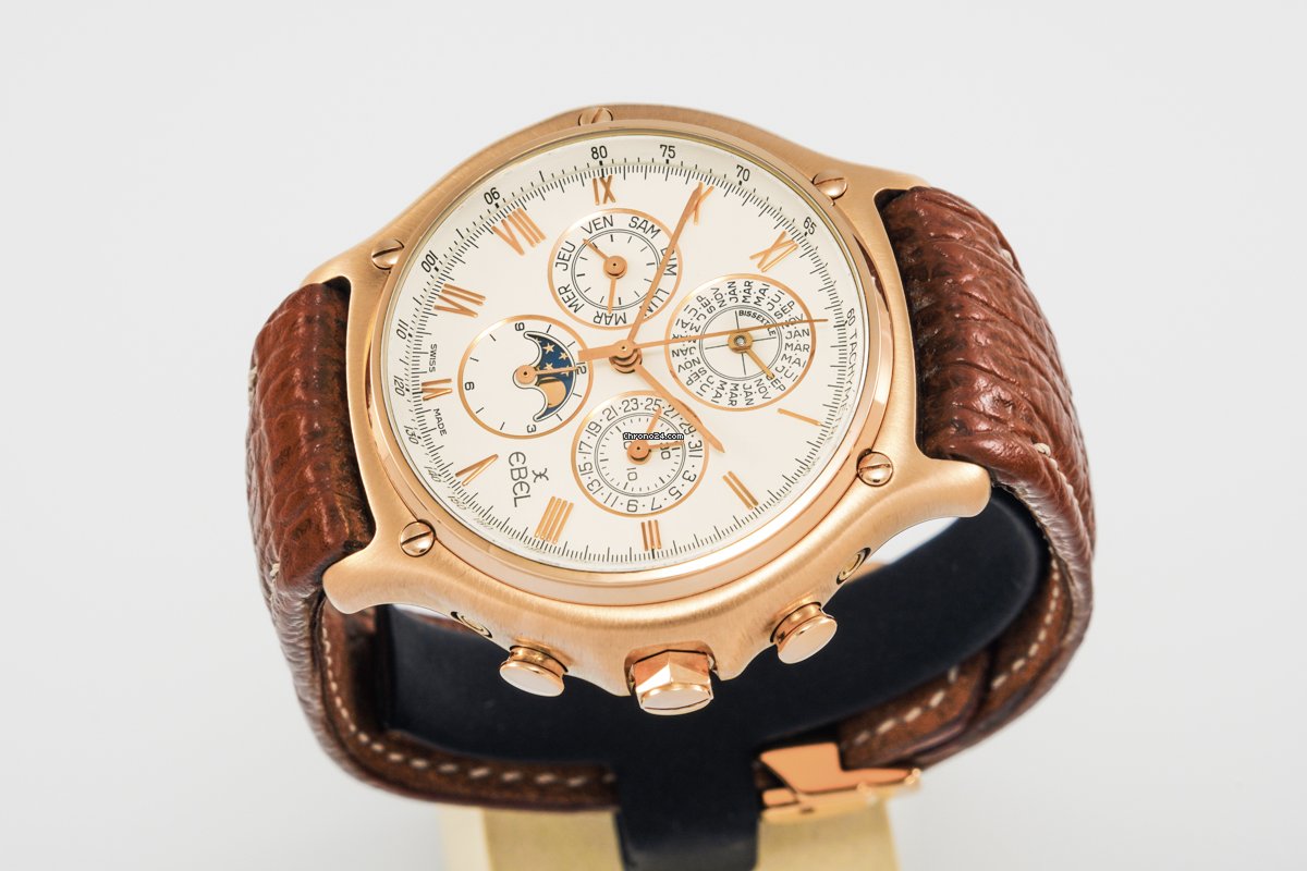 Ebel 1911 Mens watch Unisex Automatic Rose gold 5136901 Replica 4