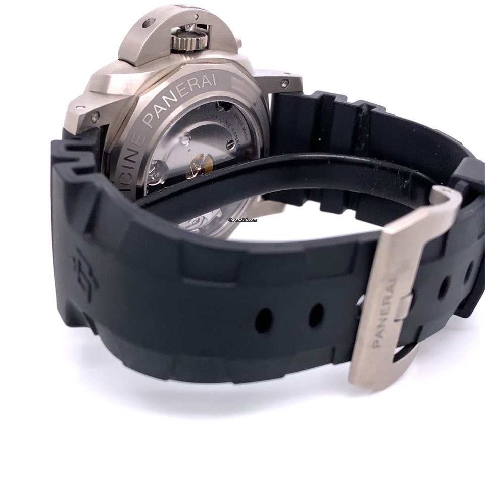 IMG_9081 Panerai Luminor 1950 Rattrapante 8 Days Mens watch Unisex Manual winding Titanium PAM 00530 Replica 4