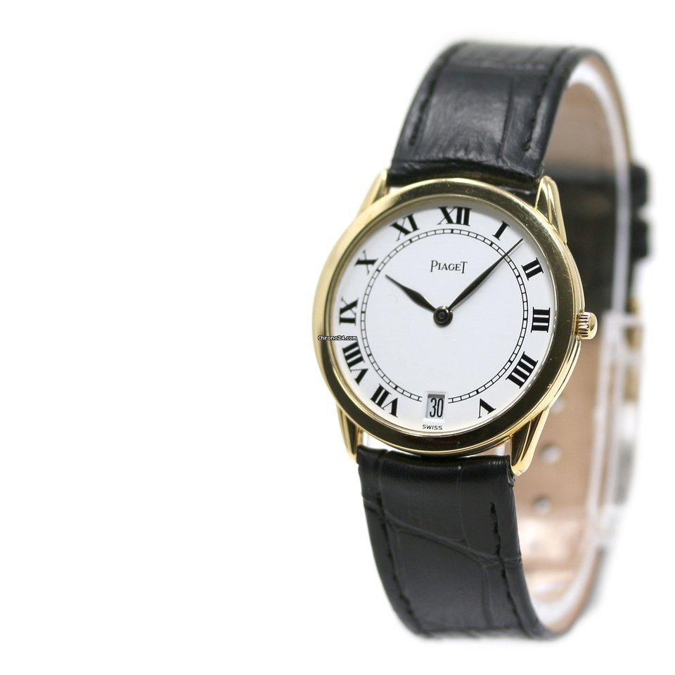 IMG_9081 Piaget Mens watch Unisex Quartz Yellow gold 15073 Replica 4