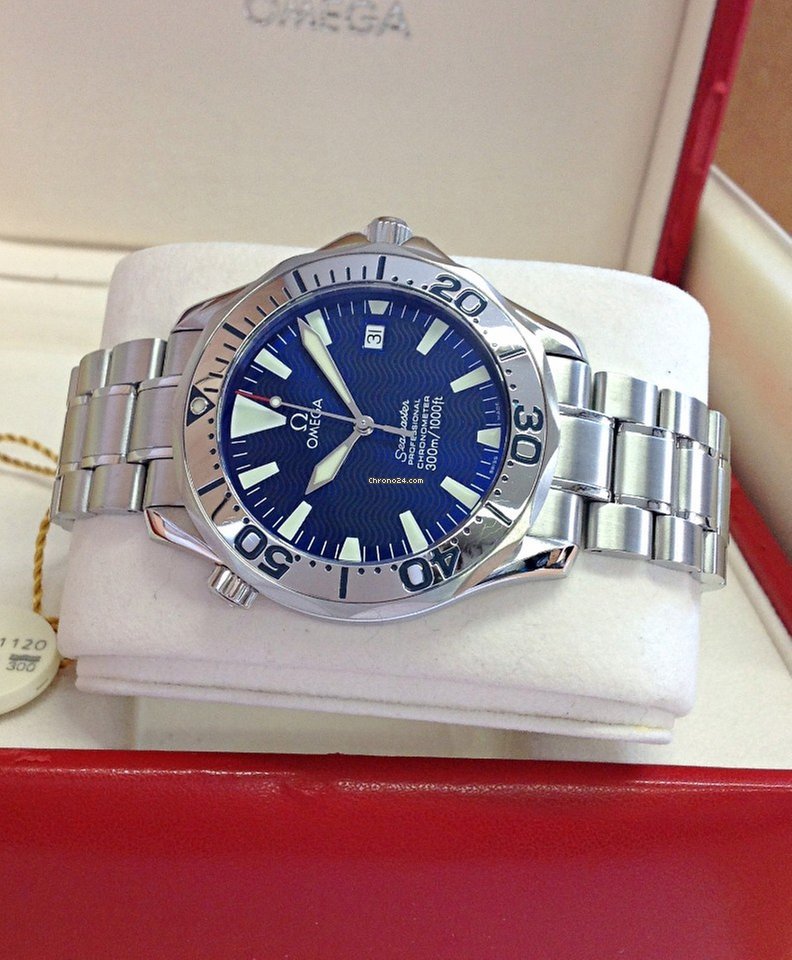 Omega Seamaster Diver 300 M Mens watch Unisex Automatic Steel 2257.80.00 Replica 4