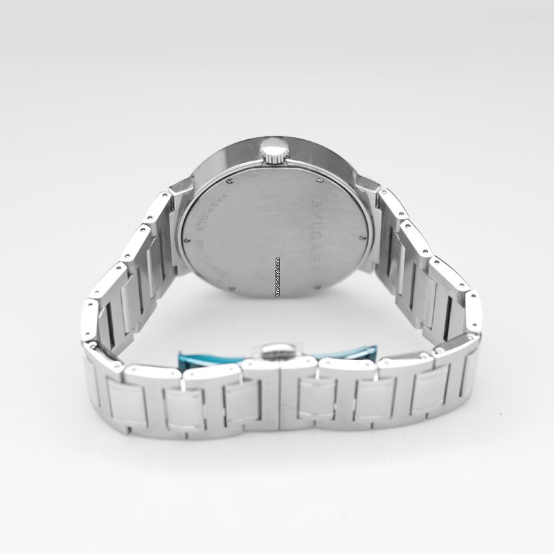 IMG_9081 Bulgari Mens watch Unisex Automatic Steel 101381 Replica 4