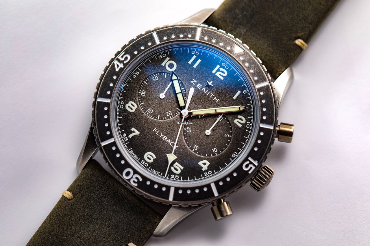 IMG_9081 Zenith Pilot Mens watch Unisex Automatic Steel 11.2240.405-21.C773 Replica 4