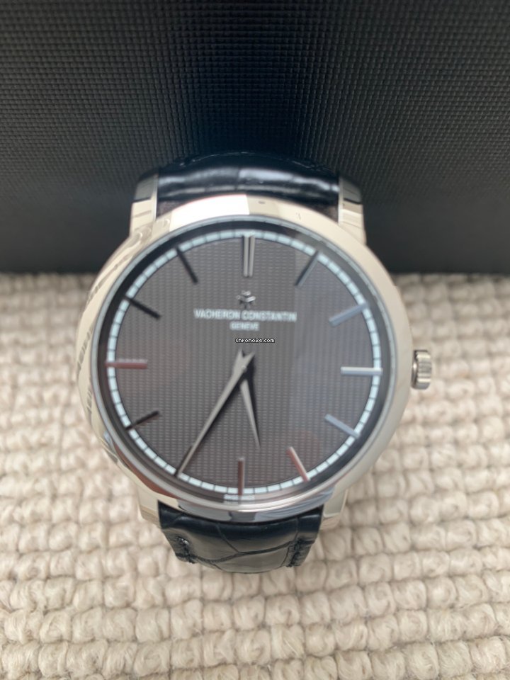 Vacheron Constantin Patrimony Mens watch Unisex Automatic White gold 43075 000G-9873 Replica 4