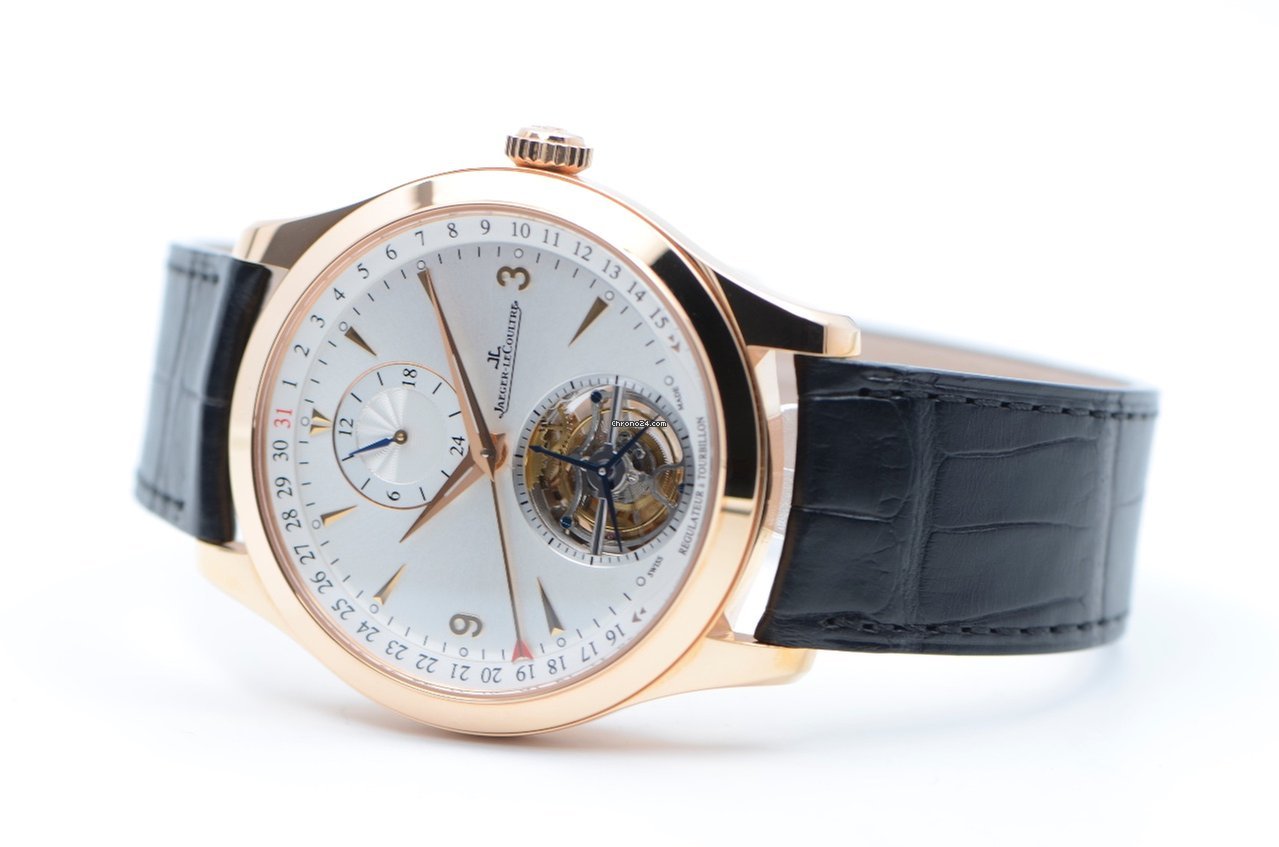 IMG_9081 Jaeger-LeCoultre Master Tourbillon Mens watch Unisex Automatic Rose gold Q1562521 Replica 4