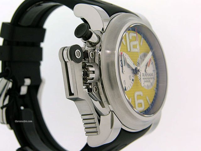 Graham Chronofighter Oversize Mens watch Unisex Automatic Steel 2OVAS.Y01A.K10B Replica 4