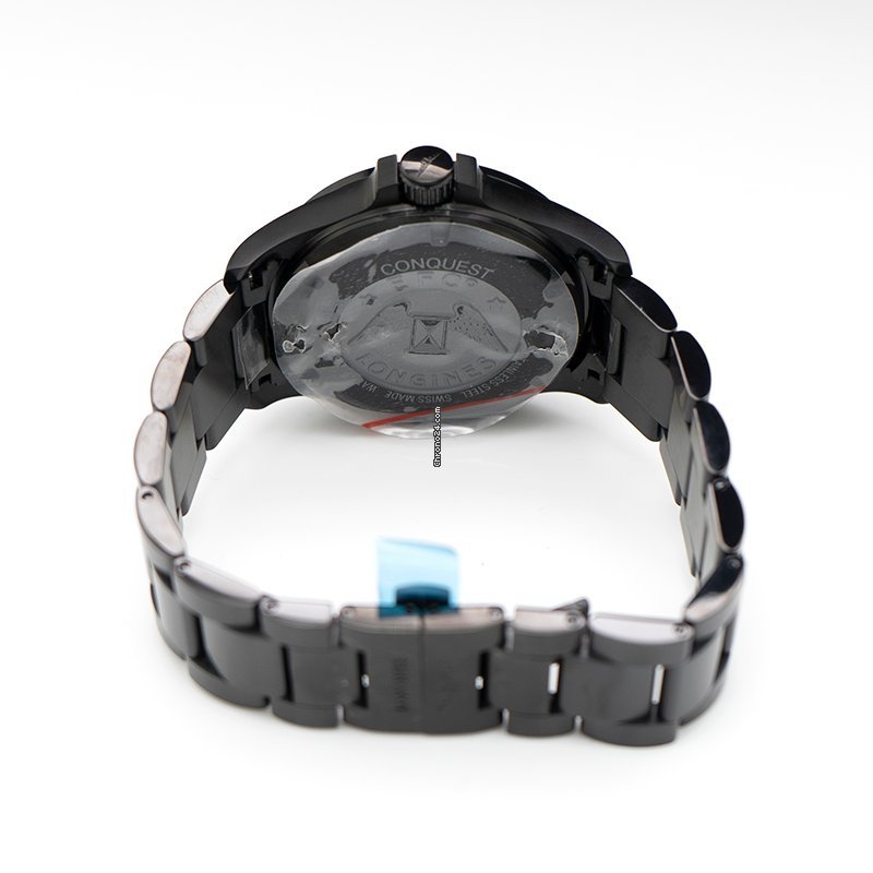 Longines Conquest Mens watch Unisex Quartz Steel L37262566 Replica 4