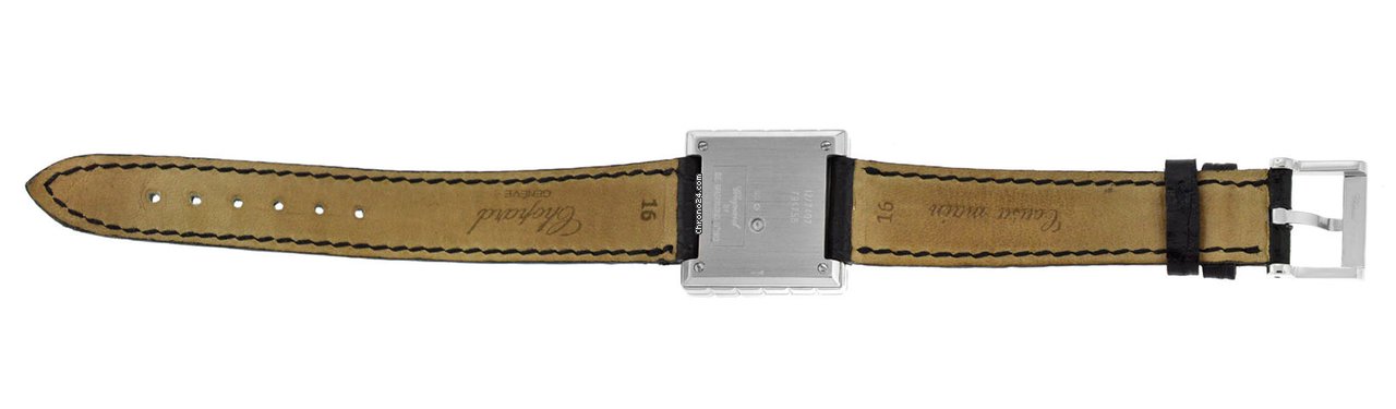 IMG_9081 Chopard Ice Cube Womens watch Quartz White gold 127407 Replica 4