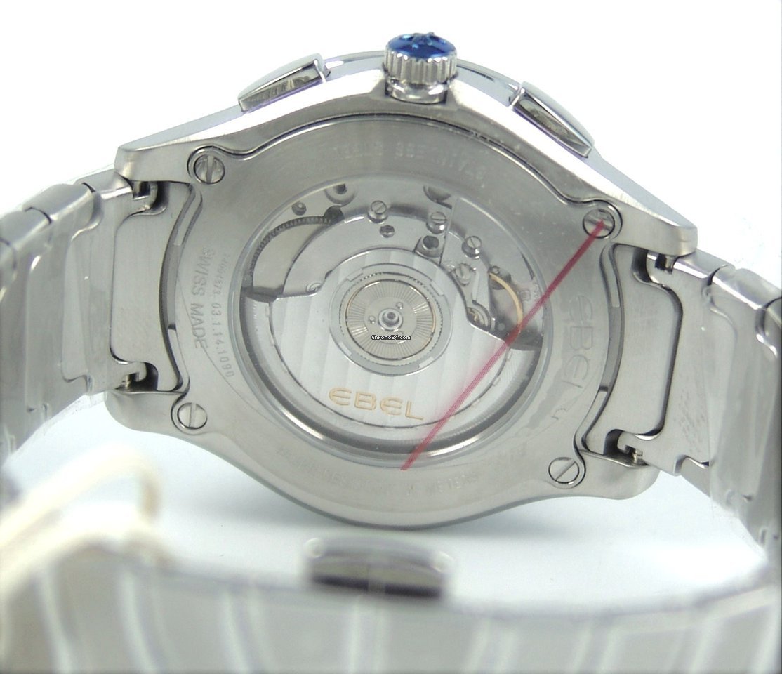 IMG_9081 Ebel Wave Mens watch Unisex Automatic Steel 1216403 Replica 5