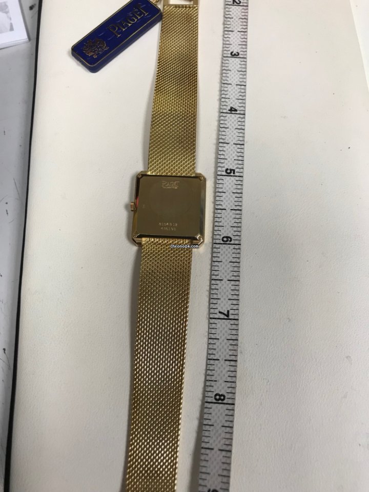 Piaget Protocole Mens watch Unisex Quartz Yellow gold 8154-B12 Replica 5