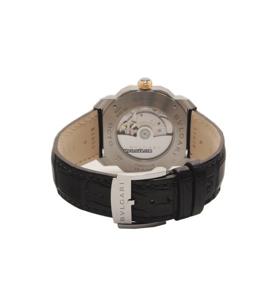 IMG_9081 Bulgari Octo Mens watch Unisex Automatic Gold Steel OC41C6SPGLD Replica 5
