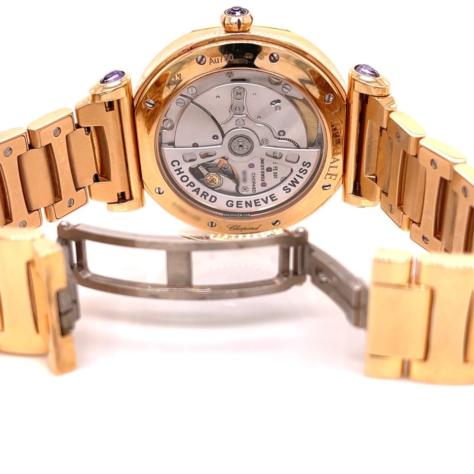 IMG_9081 Chopard Imperiale Womens watch Automatic Rose gold 38 4241-5004 Replica 5