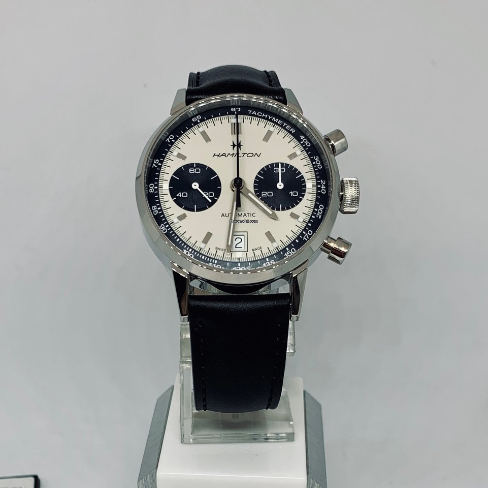 Hamilton Intra-Matic Mens watch Unisex Automatic Steel H38416711 Replica 5