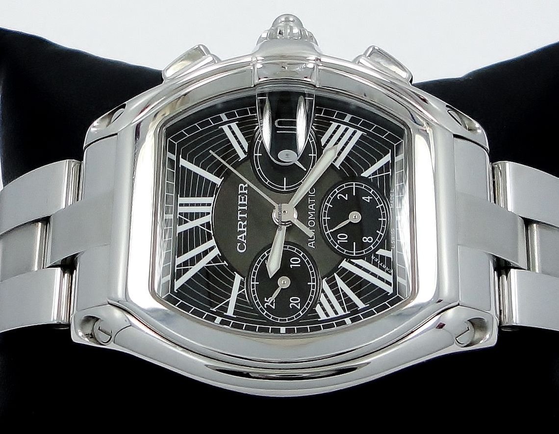 IMG_9081 Cartier Roadster Automatic Steel 2616 Replica 5