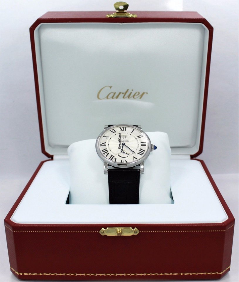 Cartier Rotonde de Cartier Mens watch Unisex Manual winding Steel W1556369 Replica 5
