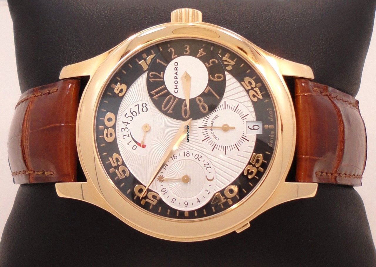 IMG_9081 Chopard L.U.C Mens watch Unisex Automatic Yellow gold 16 1874 Replica 5