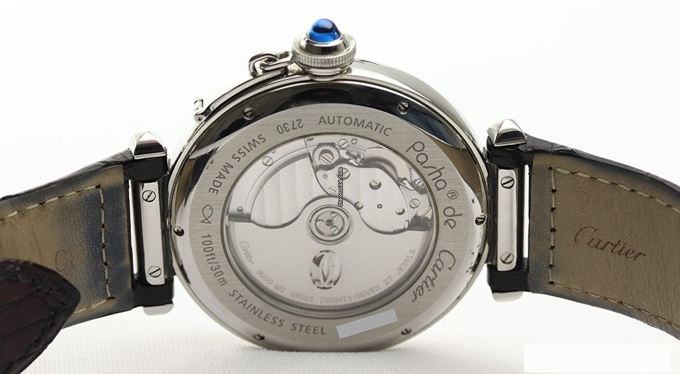IMG_9081 Cartier Pasha Mens watch Unisex Automatic Steel 2730 Replica 5