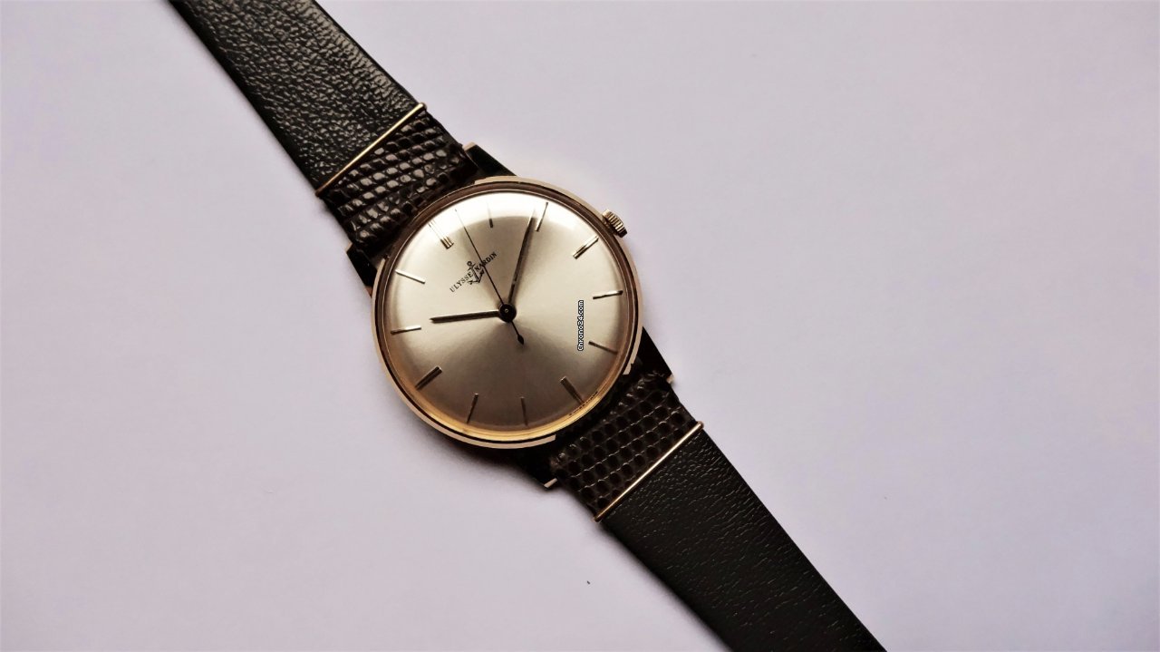 IMG_9081 Ulysse Nardin Mens watch Unisex Manual winding Yellow gold 5655 12 Replica 5