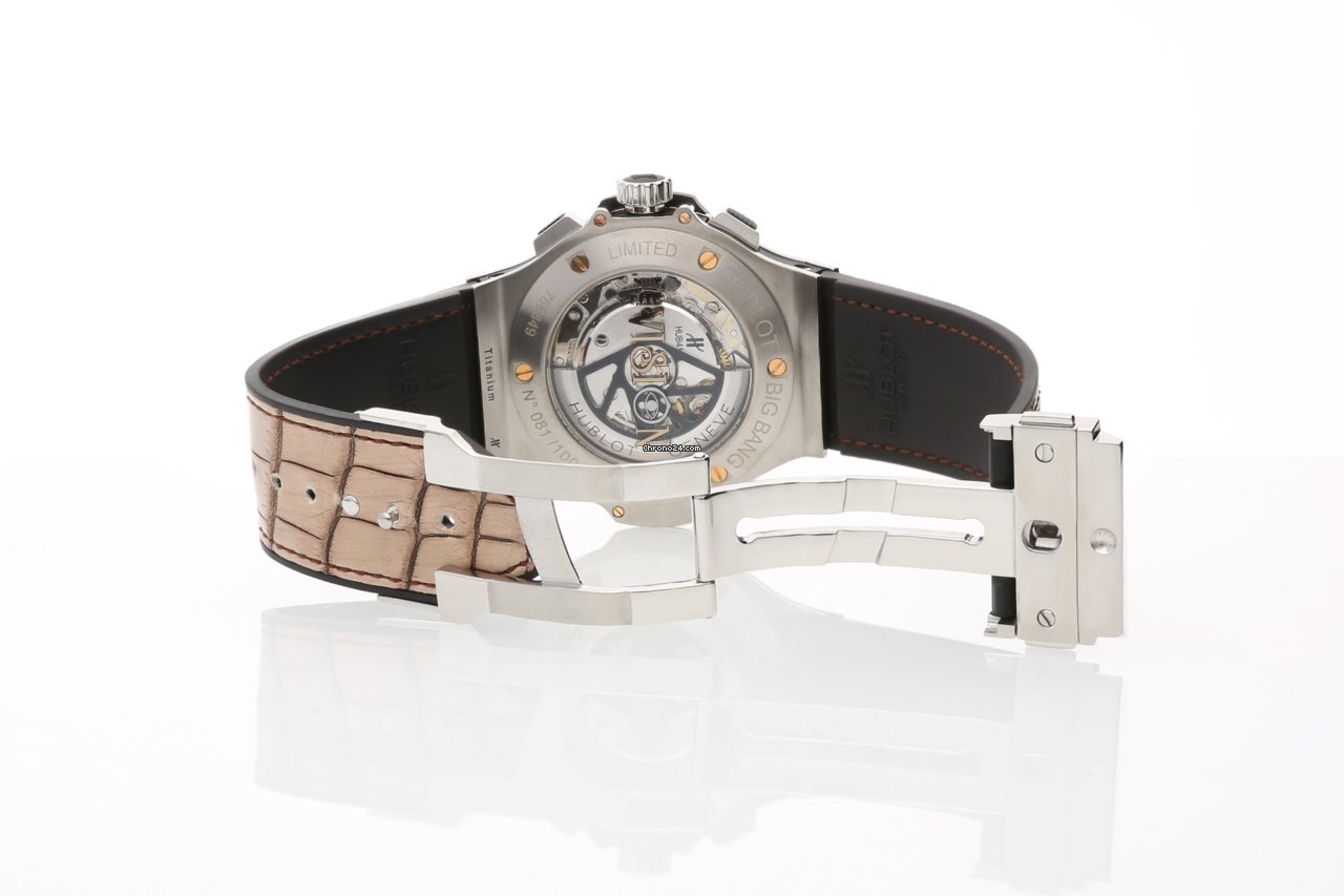 IMG_9081 Hublot Big Bang Mens watch Unisex Automatic Titanium 301.NX.5710.RX Replica 5