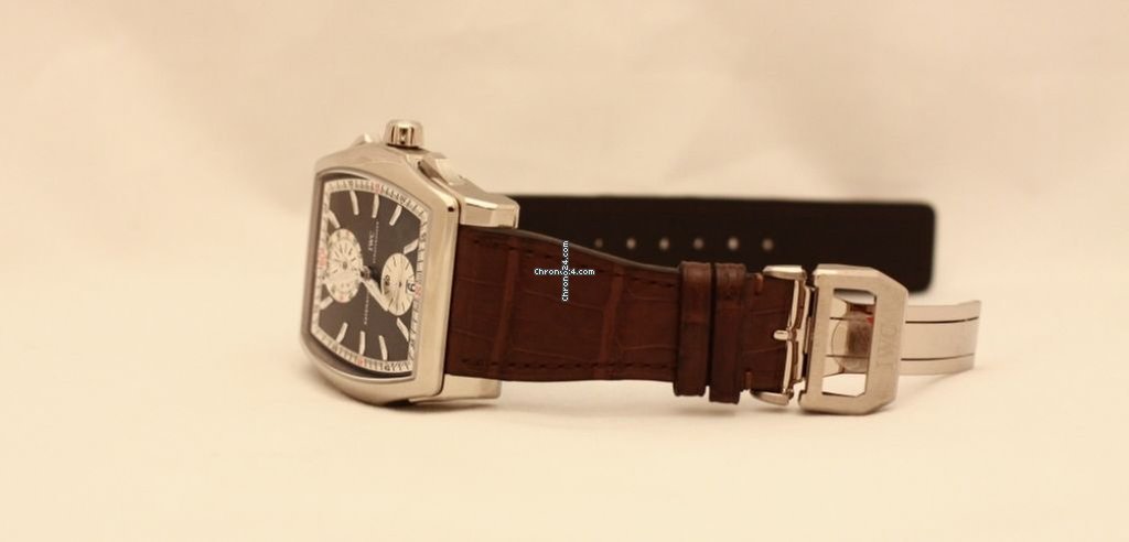 IWC Da Vinci Chronograph Mens watch Unisex Automatic White gold IW376401 Replica 5
