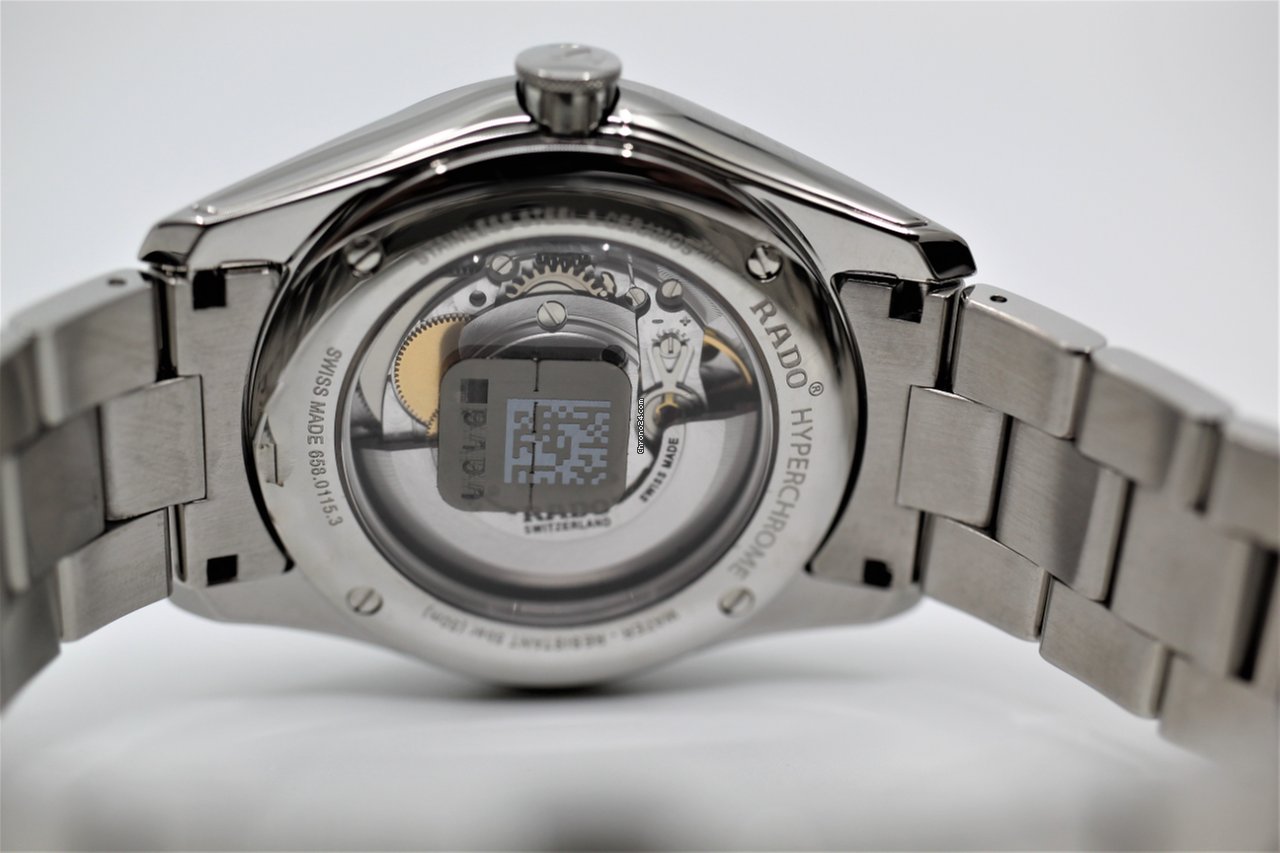 IMG_9081 Rado HyperChrome Mens watch Unisex Automatic Steel R32115213 Replica 5