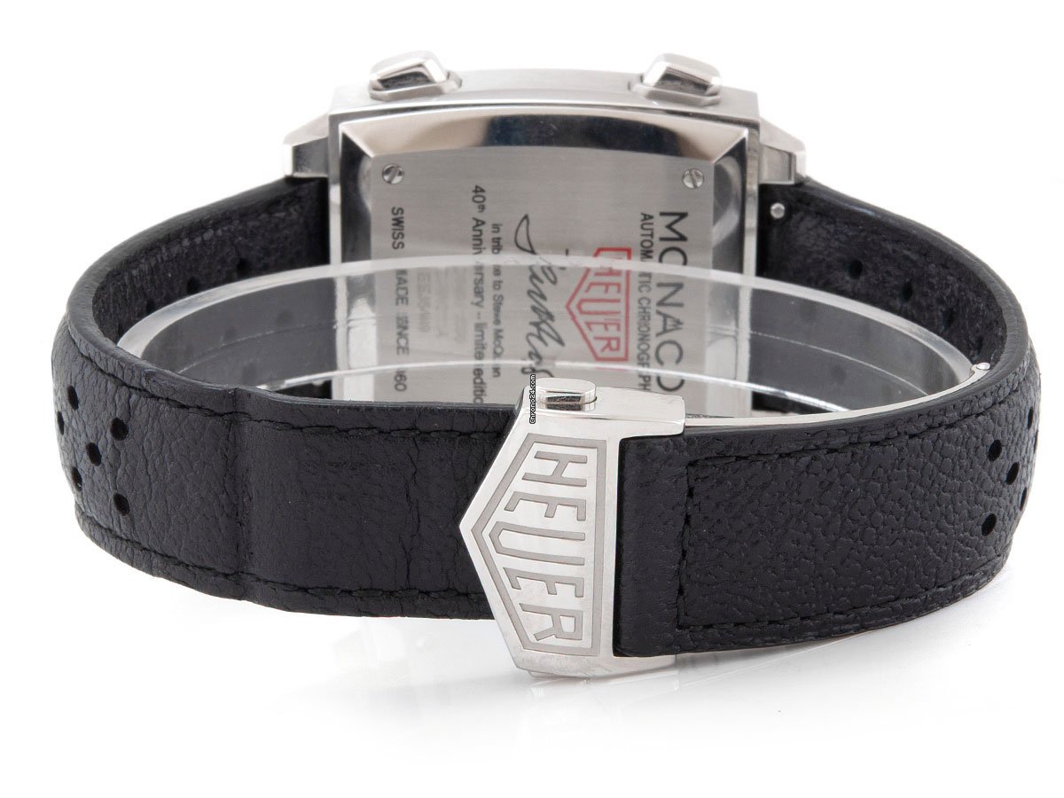 IMG_9081 TAG Heuer Monaco Calibre 11 Mens watch Unisex Automatic Steel CAW211A EEJ5449 Replica 5