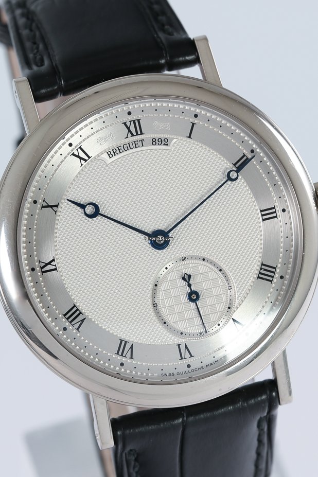 Breguet Classique Mens watch Unisex Automatic White gold 5140BB Replica 5