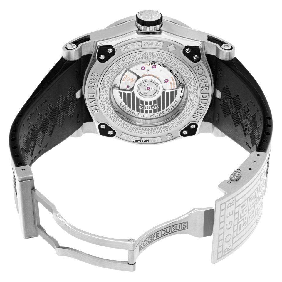 IMG_9081 Roger Dubuis Easy Diver Mens watch Unisex Automatic Steel RDDBSE0257 Replica 5