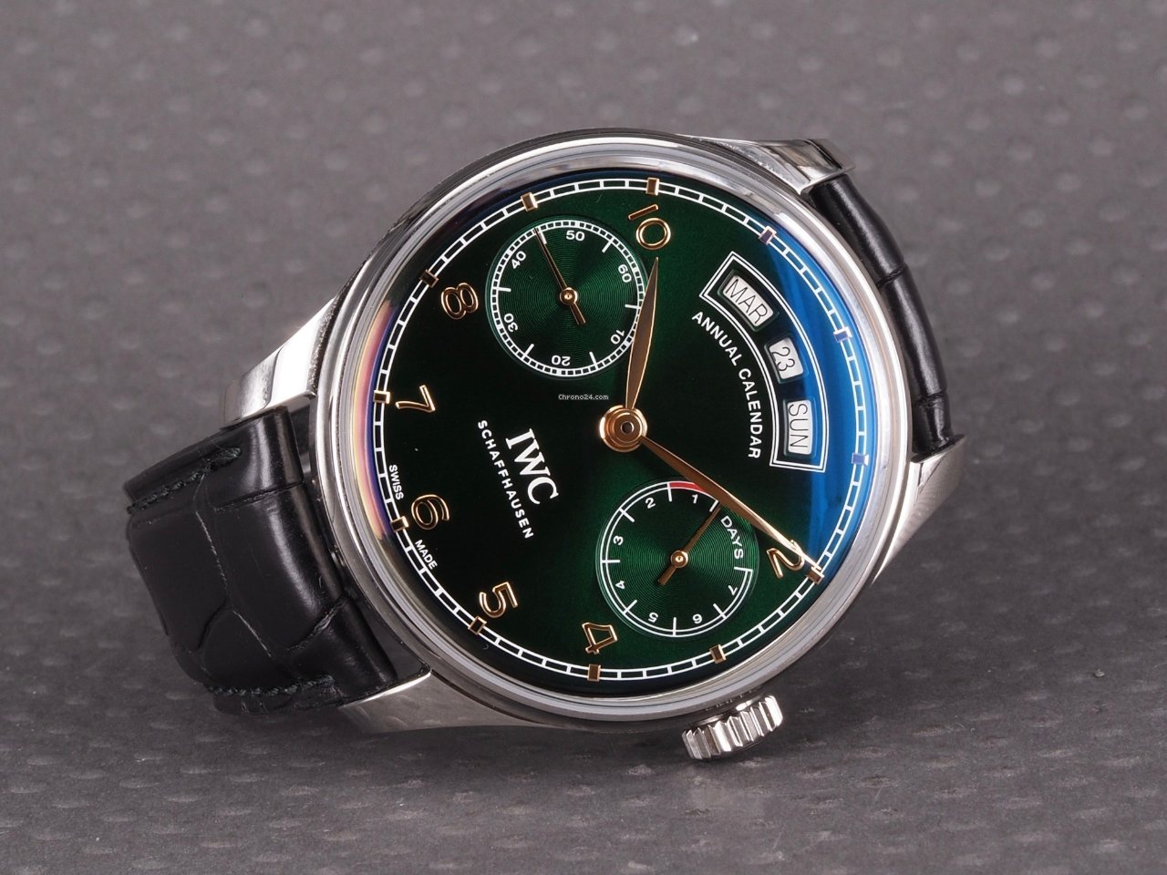 IMG_9081 IWC Portuguese Annual Calendar Automatic Steel 503510 Replica 5