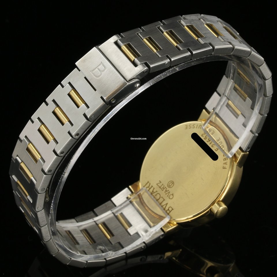 Bulgari Bulgari Womens watch Quartz Gold Steel BB 30 GSD Replica 5