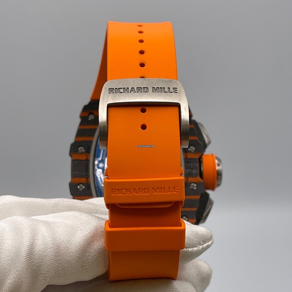 Richard Mille RM 011 Mens watch Unisex Automatic Carbon RM11-03 CA-FQ Replica 5