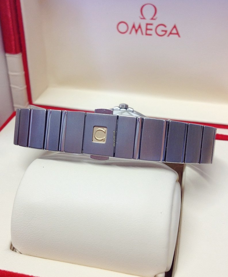 IMG_9081 Omega Constellation Quartz Womens watch Quartz Steel 123.10.24.60.55.004 Replica 5