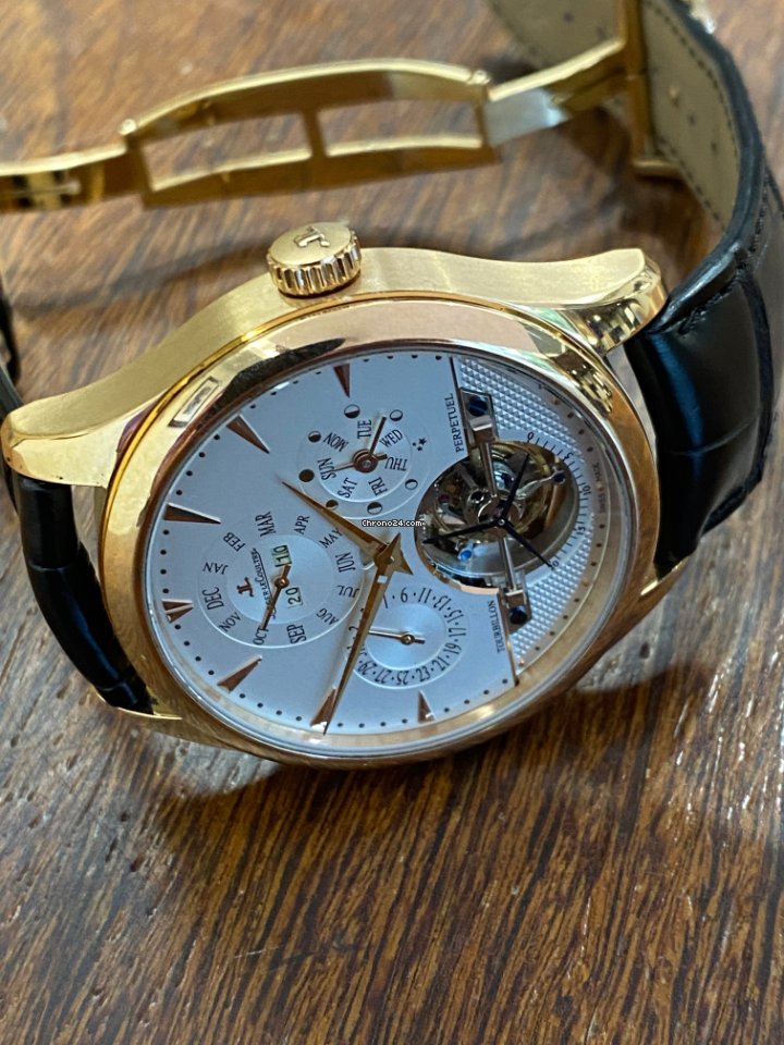 IMG_9081 Jaeger-LeCoultre Master Grande Tradition Mens watch Unisex Automatic Rose gold 185.2.35 S Replica 5