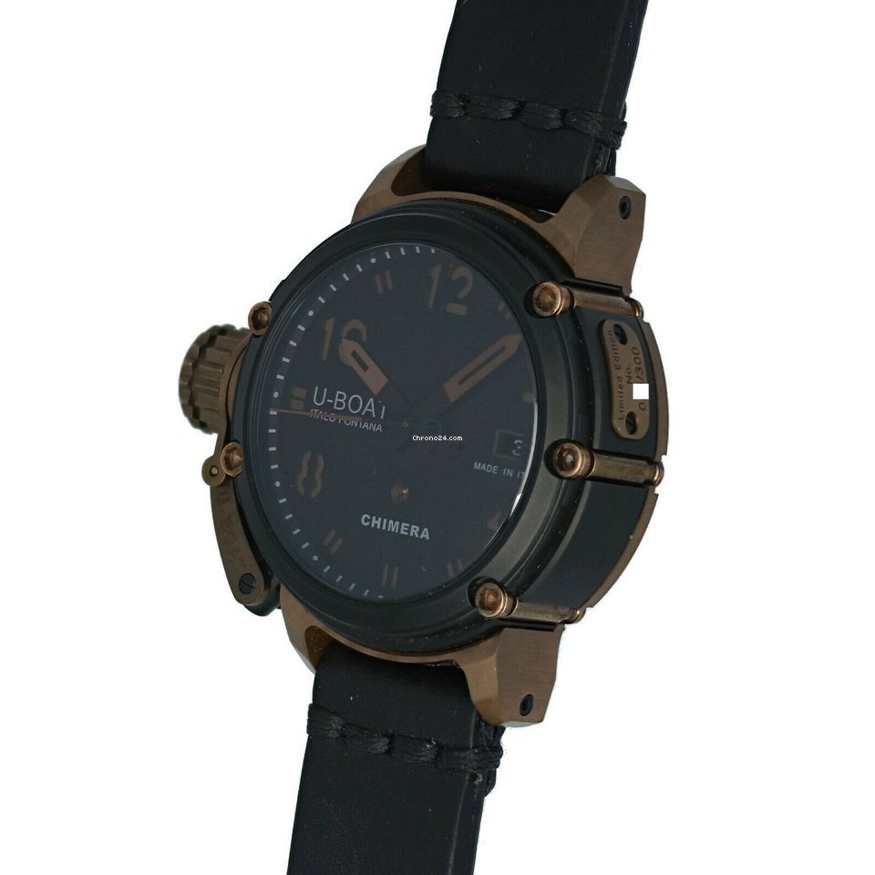 IMG_9081 U-Boat Chimera Mens watch Unisex Automatic Bronze 7237 Replica 5