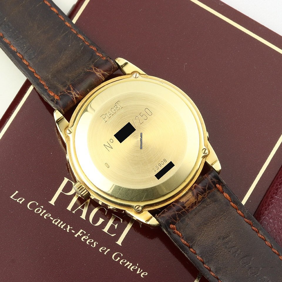 IMG_9081 Piaget Mens watch Unisex Automatic Yellow gold 15908 Replica 5