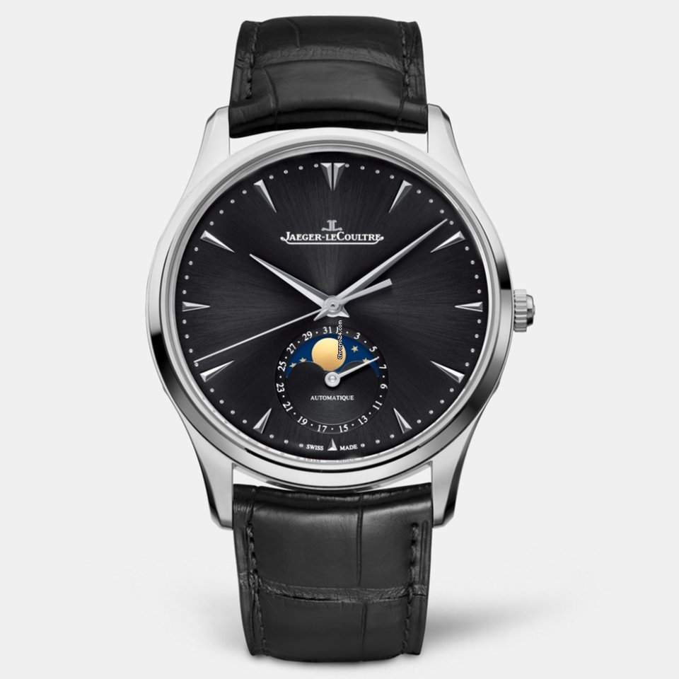 IMG_9081 Jaeger-LeCoultre Master Ultra Thin Moon Mens watch Unisex Automatic Steel Q1368470 Replica 5