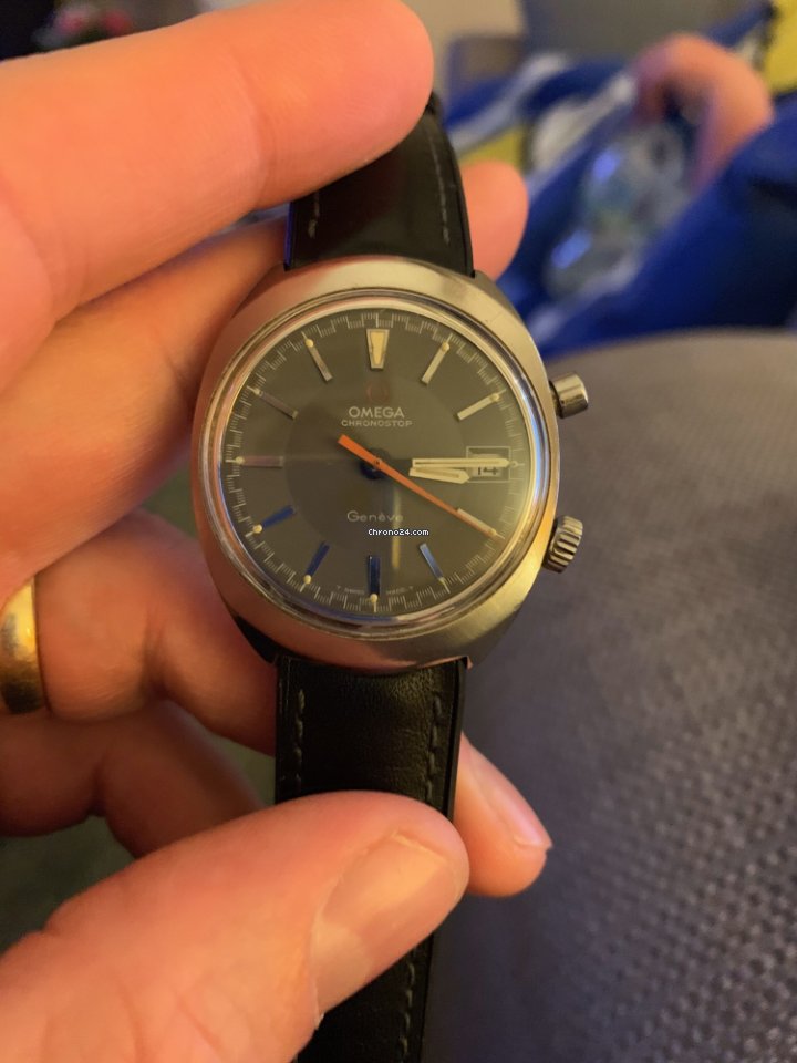 IMG_9081 Omega Geneve Mens watch Unisex Manual winding Steel 146.009 Replica 5