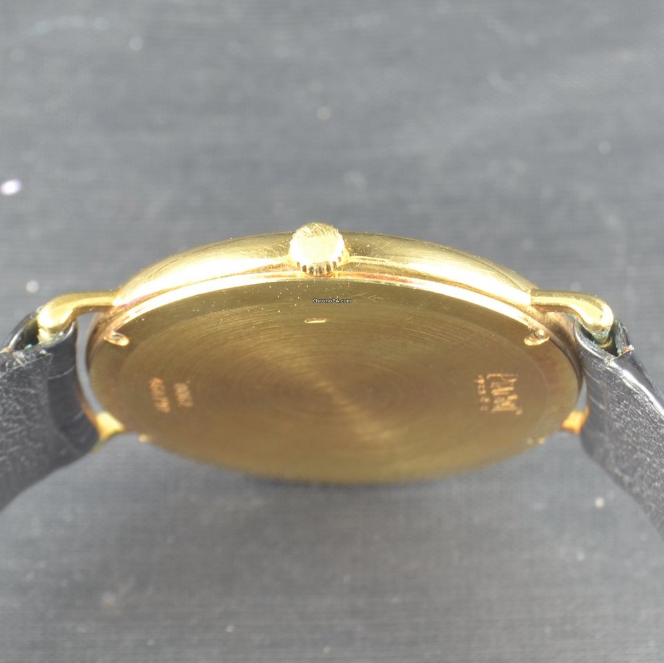 IMG_9081 Piaget Mens watch Unisex Quartz Yellow gold 8062 Replica 5
