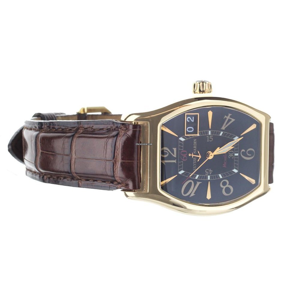 IMG_9081 Ulysse Nardin Michelangelo Mens watch Unisex Automatic Rose gold 236-68 Replica 5