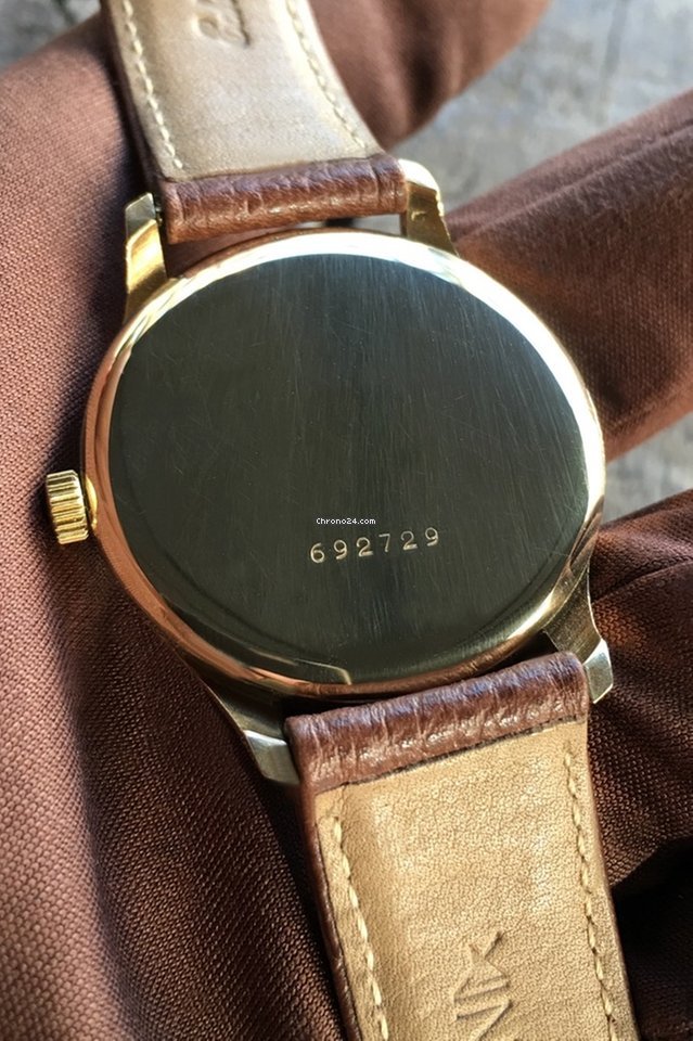IMG_9081 Zenith Mens watch Unisex Manual winding Yellow gold 692729 Replica 5