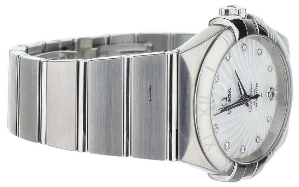 IMG_9081 Omega Constellation Ladies Mens watch Unisex Automatic Steel 12313352055001 Replica 5