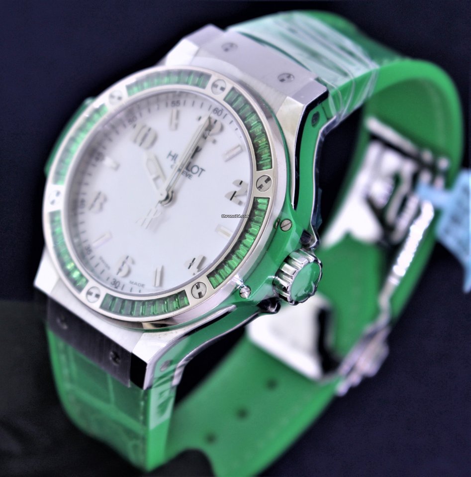 IMG_9081 Hublot Big Bang Tutti Frutti Womens watch Quartz Steel 361.SG.6010.LR.1922 Replica 5