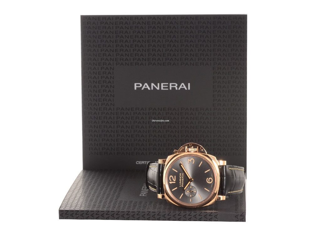 Panerai Luminor Due Manual winding Rose gold PAM00677 Replica 5
