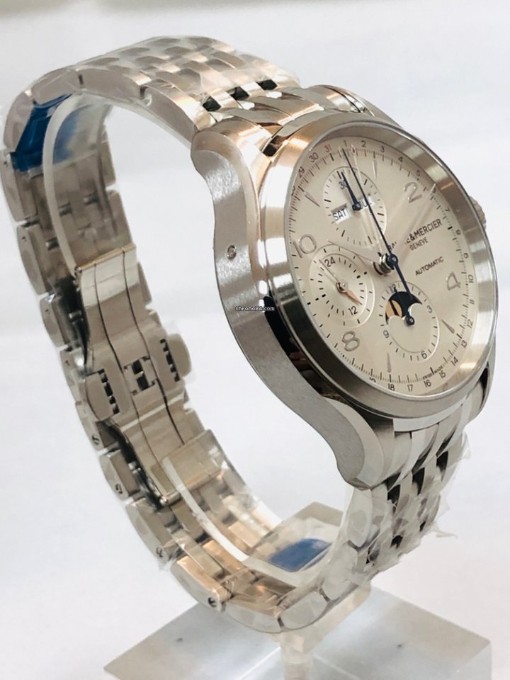 IMG_9081 Baume & Mercier Clifton Mens watch Unisex Automatic Steel M0A10328 Replica 5