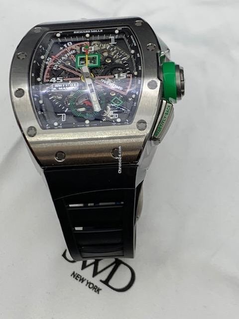 IMG_9081 Richard Mille RM 011 Mens watch Unisex Automatic Titanium RM11-01 Replica 5