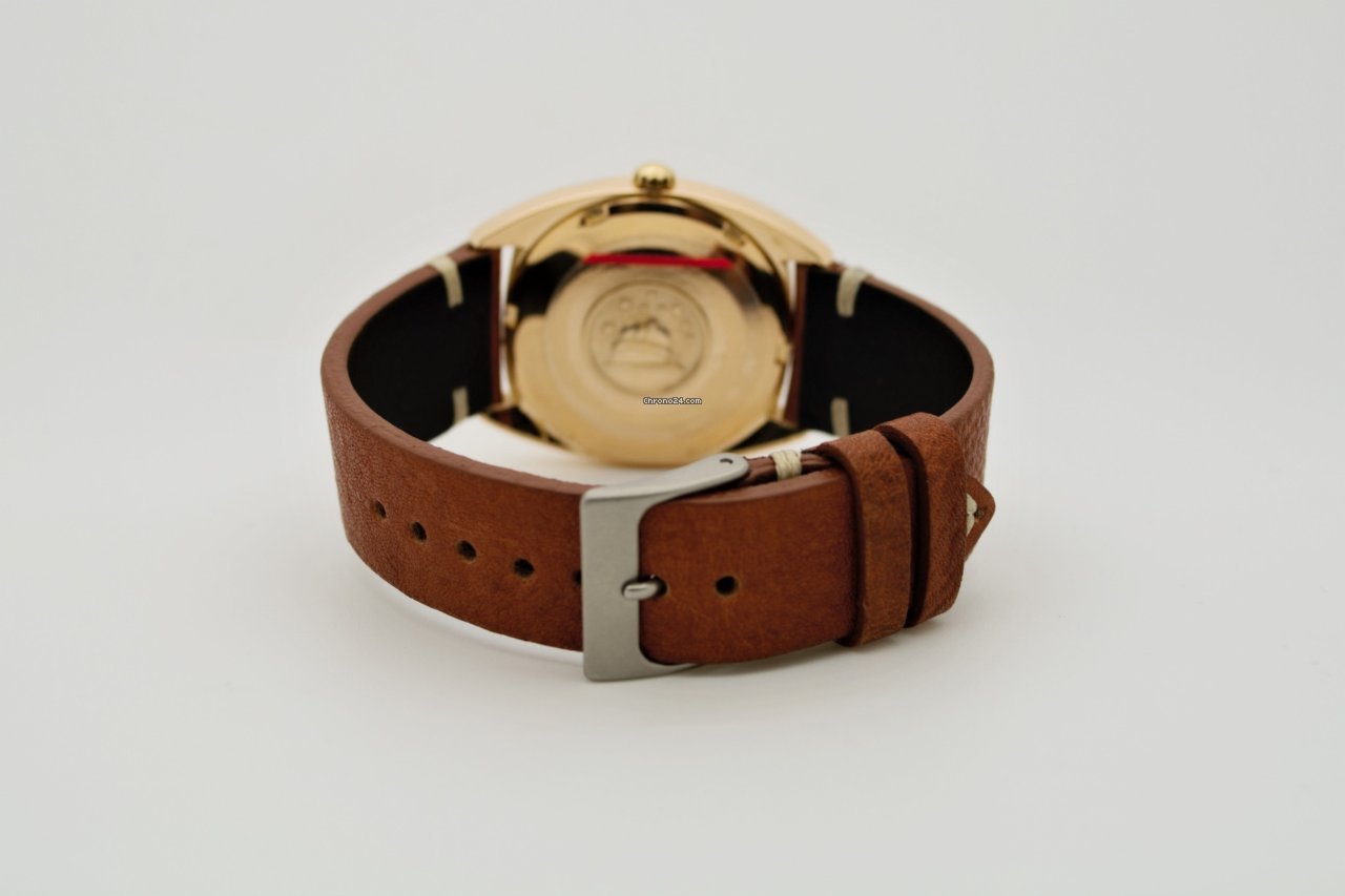 IMG_9081 Omega Constellation Mens watch Unisex Automatic Rose gold 168.009 168017 Replica 5