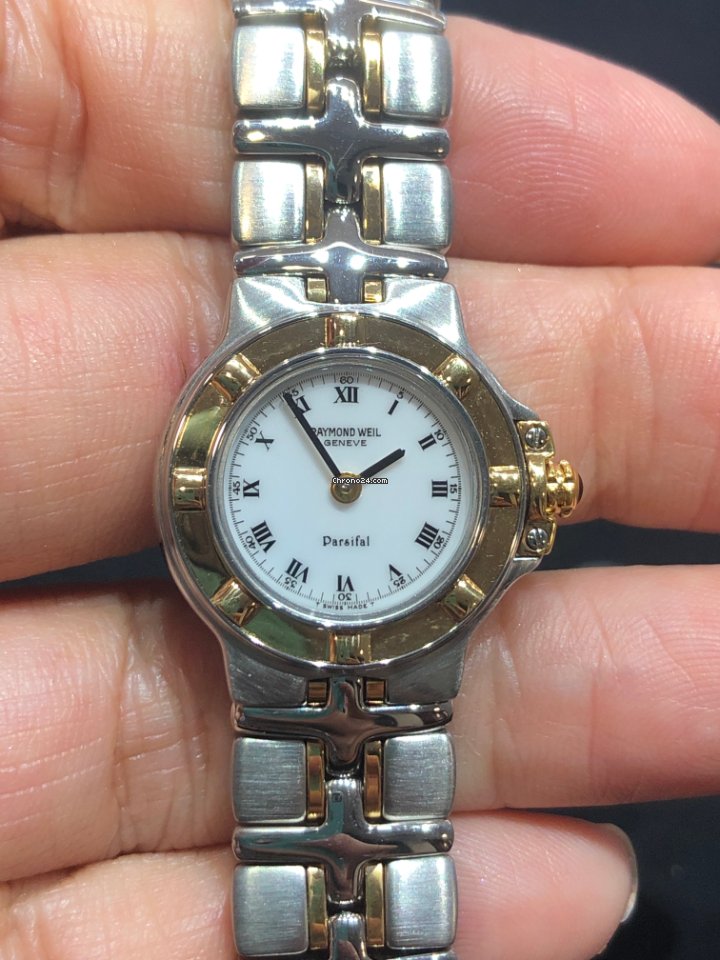Raymond Weil Parsifal Womens watch Quartz Gold Steel 9690 1 Replica 5