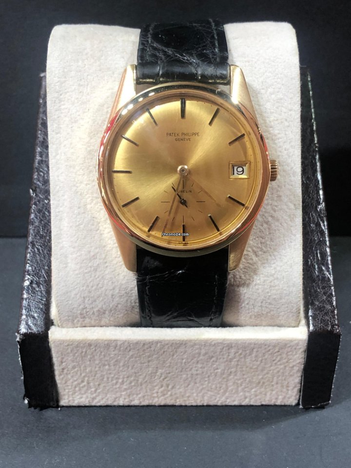 IMG_9081 Patek Philippe Calatrava Automatic Yellow gold 3558 Replica 5