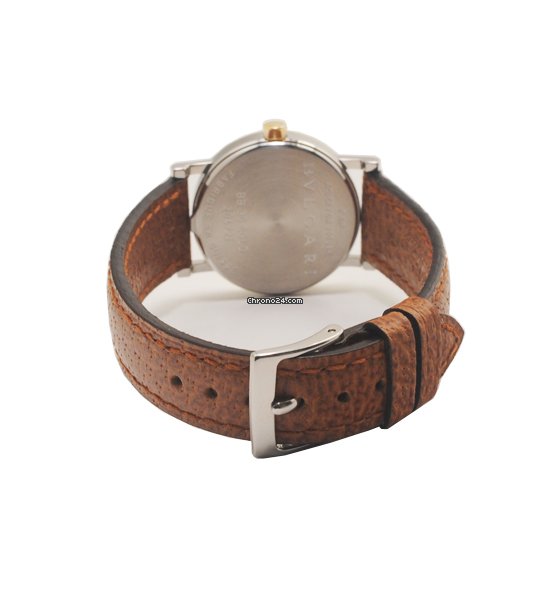 Bulgari Bulgari Mens watch Unisex Quartz Gold Steel BB 30 SGLD Replica 5