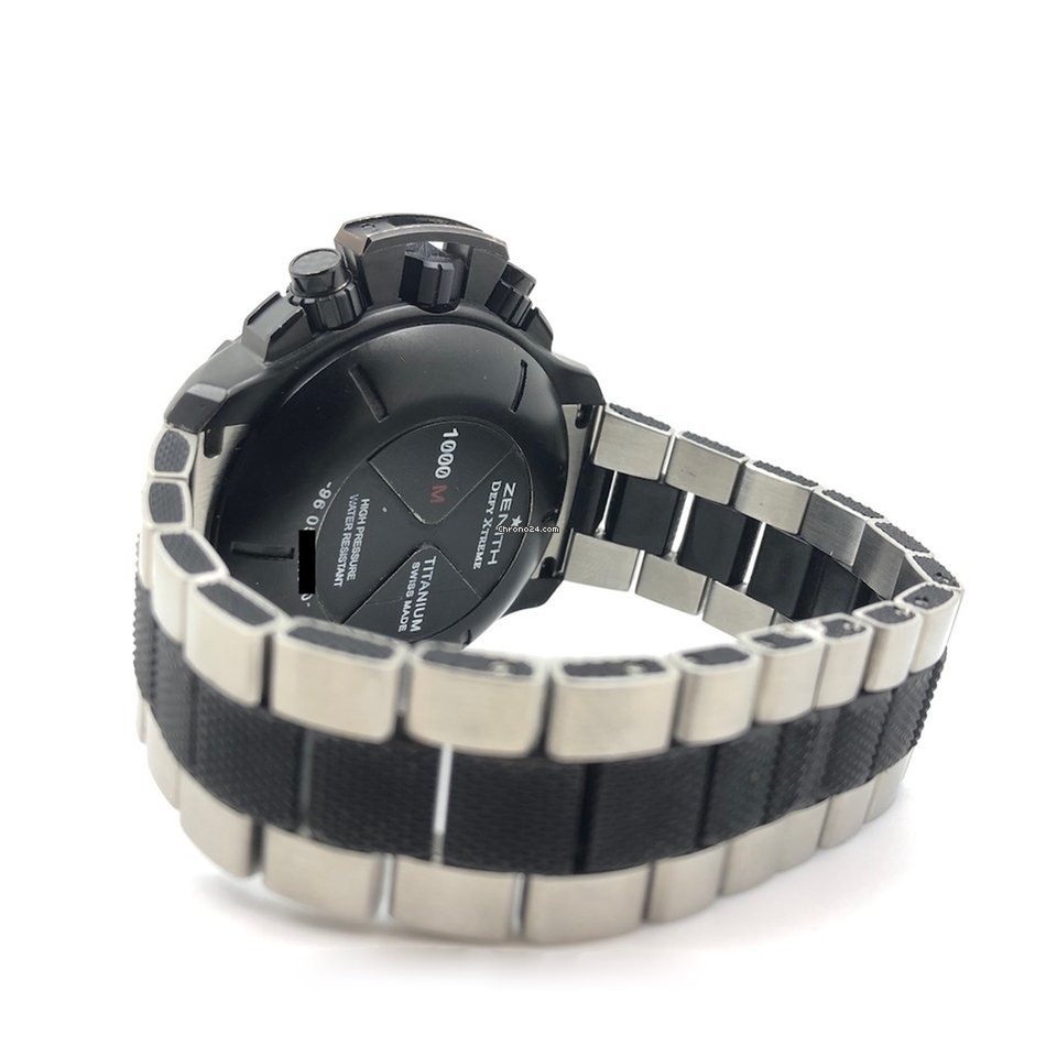 IMG_9081 Zenith Defy Mens watch Unisex Automatic Titanium 96.0525.4000 21.R642 Replica 5
