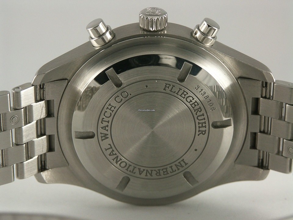 IWC Pilot Spitfire Chronograph Mens watch Unisex Automatic Steel 371702 Replica 5